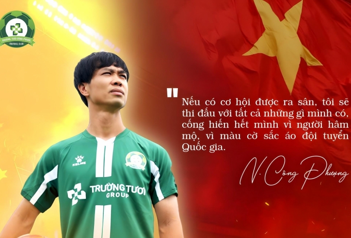 Công Phượng nói thật lòng về việc trở lại ĐT Việt Nam