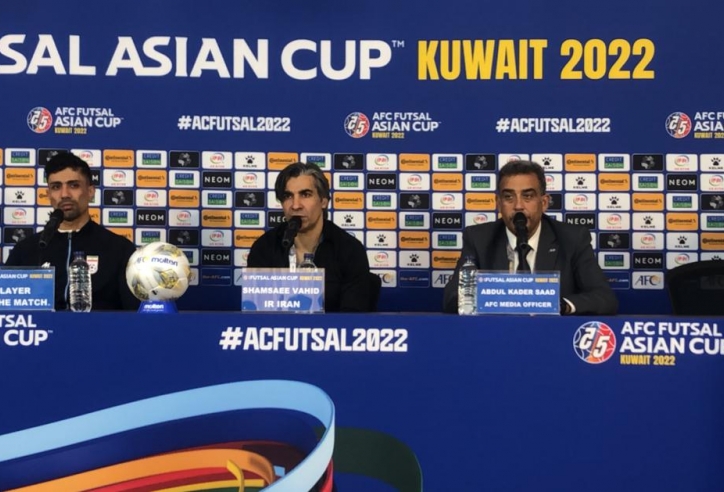 HLV futsal Iran: 'Tôi không ngờ có thể thắng đậm Việt Nam'