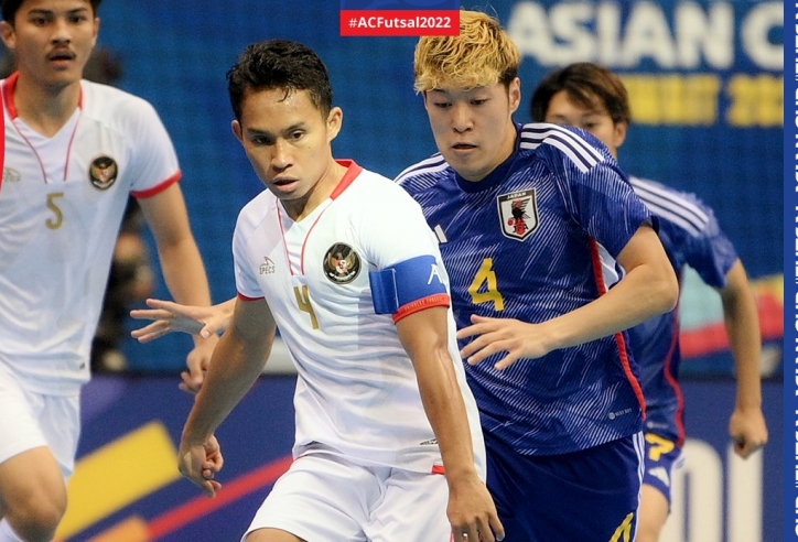 Indonesia không được công nhận bàn thắng, Nhật Bản vào bán kết futsal châu Á