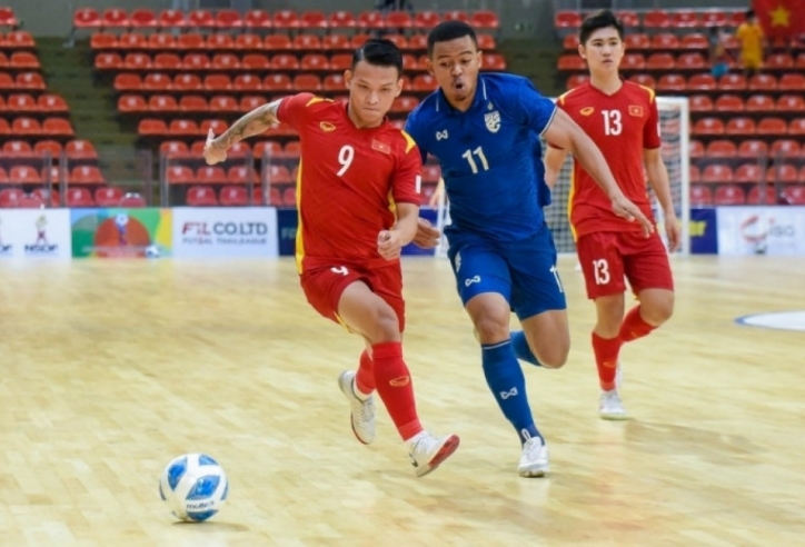 BXH FIFA futsal mới nhất: Việt Nam giậm chân, Thái Lan trượt dốc không phanh