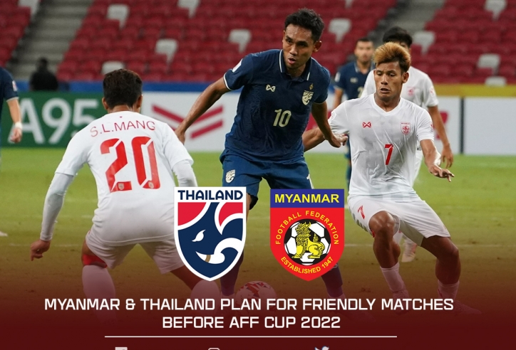 Đối thủ cùng bảng ĐT Việt Nam 'bắt tay' ĐT Thái Lan trước AFF Cup