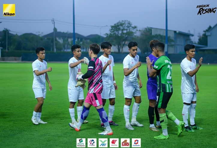 U22 Myanmar thắng đội bóng Thái Lan trước thềm SEA Games 32