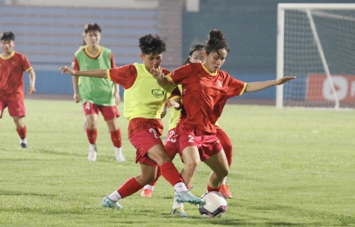 U20 nữ Việt Nam chuẩn bị bước vào giải châu Á