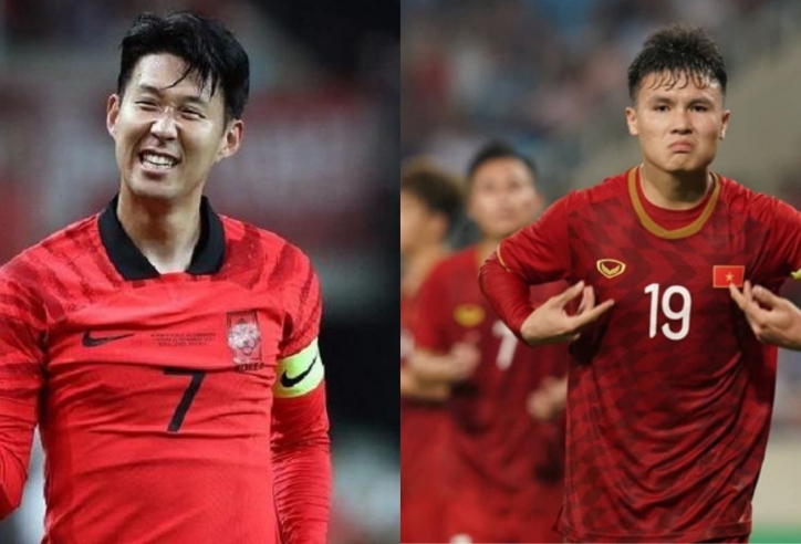 Son Heung Min chính thức đối đầu ĐT Việt Nam