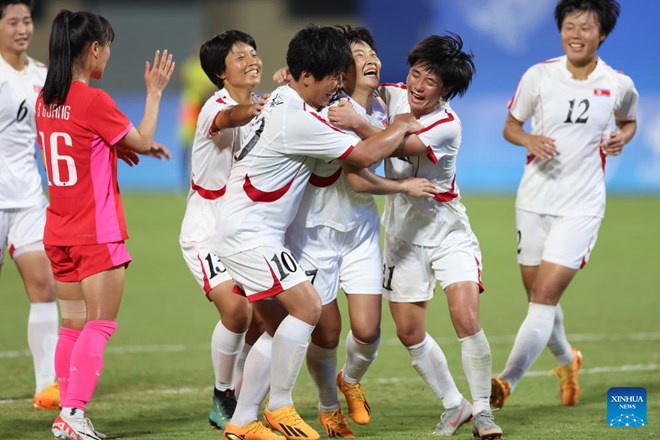 Đại thắng 8-0, Triều Tiên vào chung kết Asiad