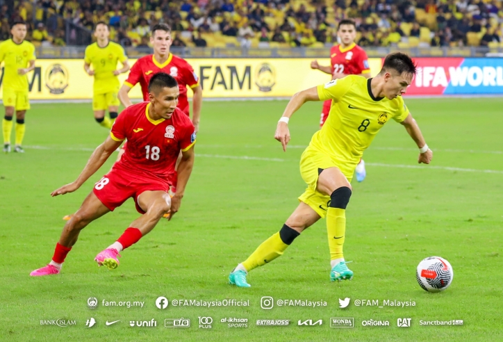 VIDEO: Huỷ diệt đội Trung Á, Malaysia tăng gần 10 bậc trên BXH FIFA