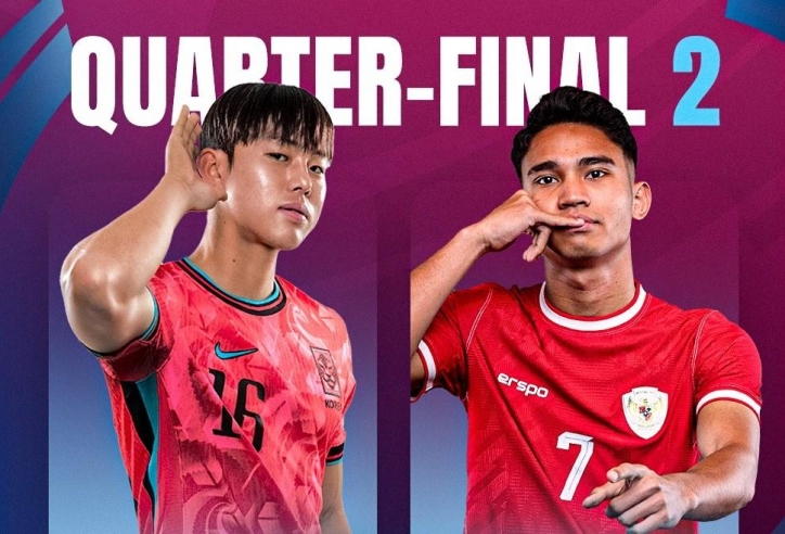 Trực tiếp U23 Indonesia 1-0 U23 Hàn Quốc: Rafael Struick mở tỉ số