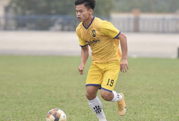 Tuyển thủ U23 Việt Nam: 'Được quay lại SLNA thi đấu là niềm hạnh phúc'