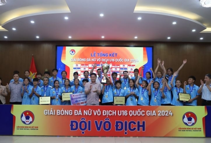 Hà Nội vô địch U16 nữ quốc gia