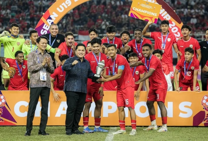 Vô địch Đông Nam Á, U19 Indonesia được thưởng cực lớn