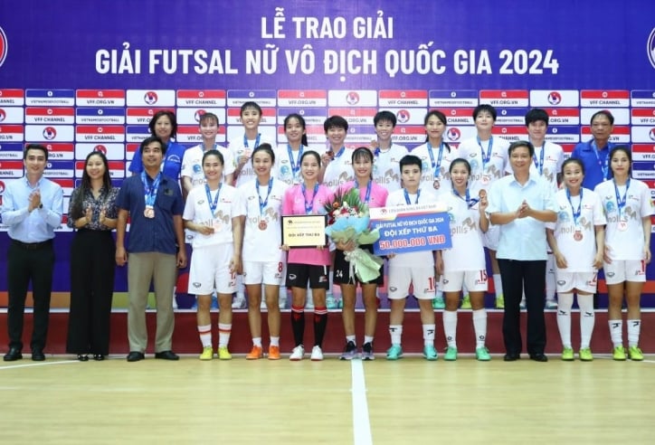 Đánh bại TPHCM, Phong Phú Hà Nam giành hạng 3 giải VĐQG futsal nữ