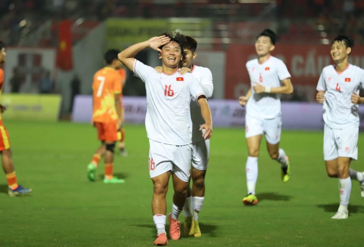 Trực tiếp U20 Việt Nam 4-0 U20 Bhutan: Cơn mưa bàn thắng