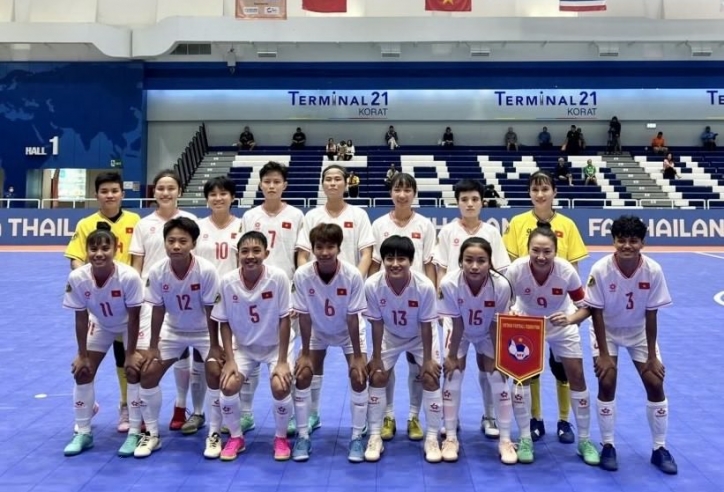 Highlights futsal nữ Việt Nam 4-2 Đài Bắc Trung Hoa: Chiến thắng đầu tay