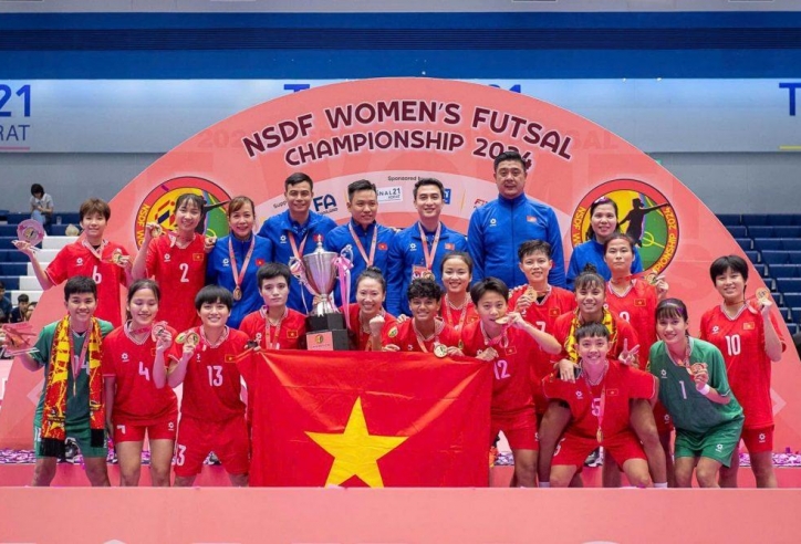 'ĐT futsal nữ Việt Nam đang lướt nhanh như cá mập'