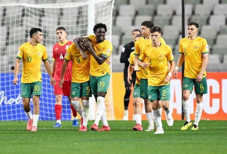 U20 Úc thắng hủy diệt 5-1, Trung Quốc có niềm vui ngày ra quân giải châu Á