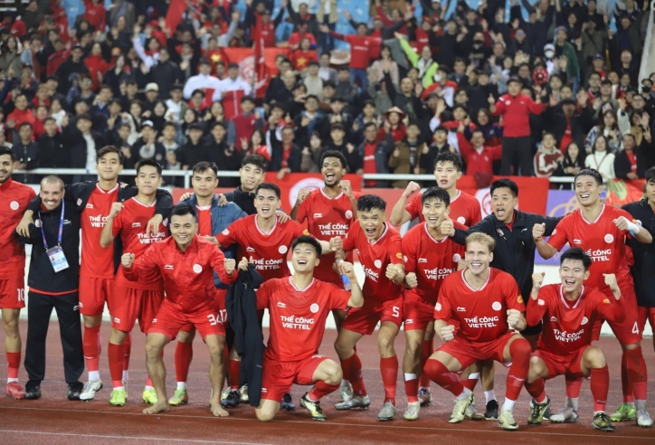 Thể Công Viettel vô địch lượt đi V-League 2024/25