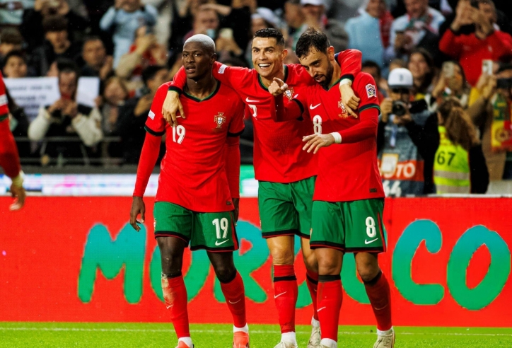 Ronaldo, Bruno Fernandes được triệu tập lên ĐT Bồ Đào Nha