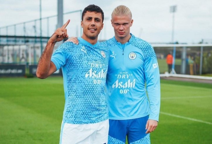 Man City nhận tin không thể vui hơn từ Rodri, Haaland