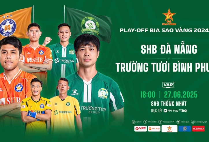 Trực tiếp Bình Phước vs Đà Nẵng, 18h00 hôm nay 27/6