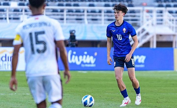 Đấu U23 Việt Nam, Campuchia gọi cầu thủ New Zealand về thi đấu