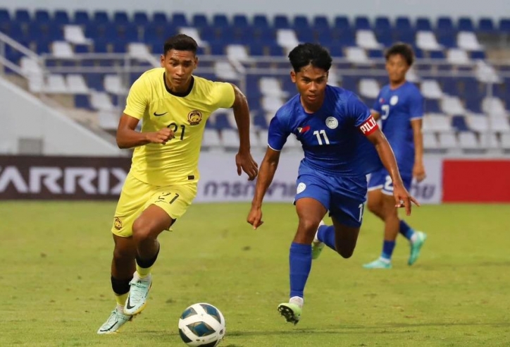 Trực tiếp U23 Malaysia vs U23 Philippines, 17h00 hôm nay 15/7