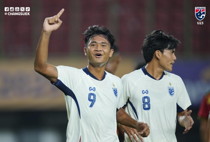 Trực tiếp U23 Thái Lan 1-0 U23 Đông Timor: Đánh đầu dũng mãnh