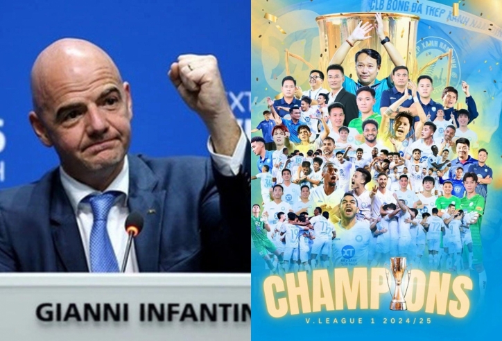 Chủ tịch FIFA chúc mừng nhà vô địch bóng đá Việt Nam