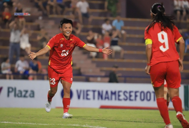 Tiền vệ ĐT nữ Việt Nam dẫn đầu 1 thông số ở giải Đông Nam Á