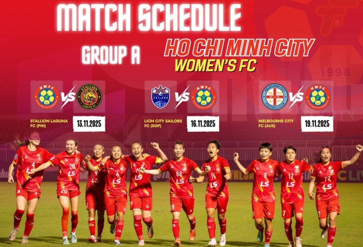 Lịch thi đấu của TPHCM I tại Cúp C1 châu Á: Đấu đương kim á quân khi nào?