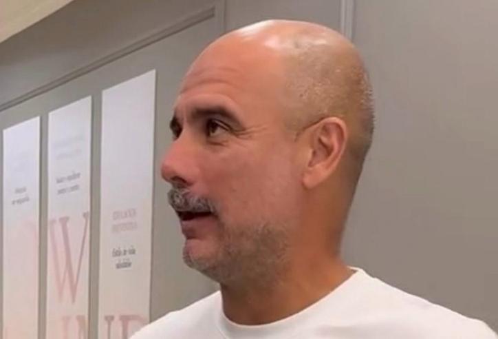 Pep Guardiola gây bất ngờ với diện mạo mới