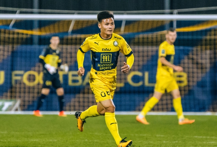 Quang Hải nhận niềm vui an ủi, nối dài thông số 'cực đẹp' Pau FC