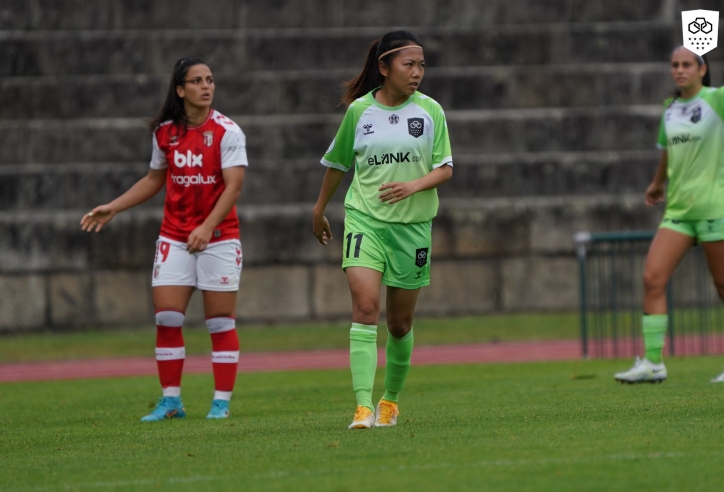 VIDEO: Huỳnh Như và các đồng đội thua kịch tính đội bóng nữ hàng đầu Bồ Đào Nha