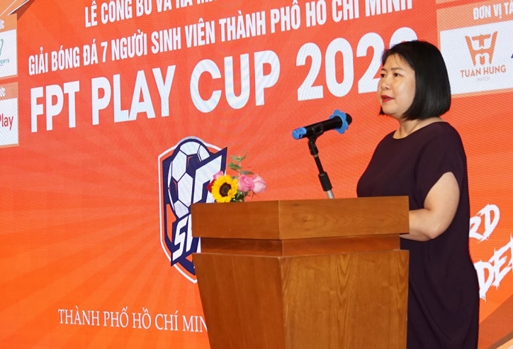 Công bố giải bóng đá 7 người sinh viên TPHCM - FPT Play Cup 2022