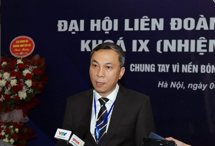 Tân chủ tịch VFF đặt mục tiêu đặc biệt cho bóng đá Việt Nam 4 năm tới