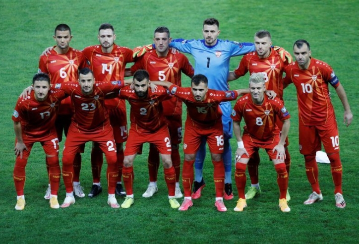 Đội hình mạnh nhất tuyển Bắc Macedonia dự Euro 2021