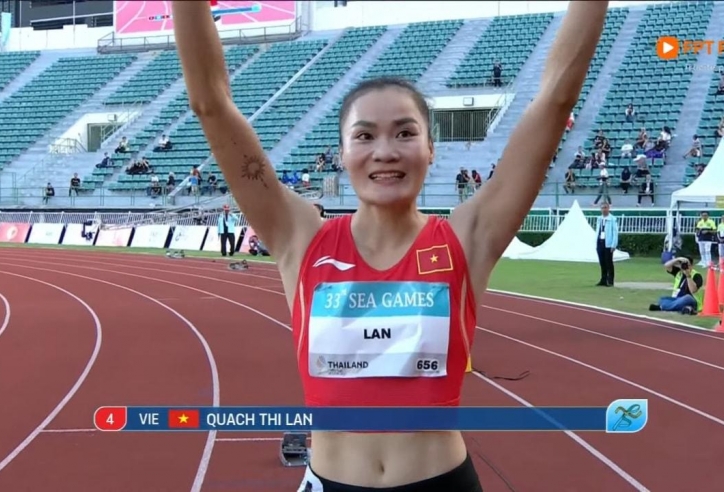 Quách Thị Lan mang về HCV thứ 6 cho điền kinh Việt Nam