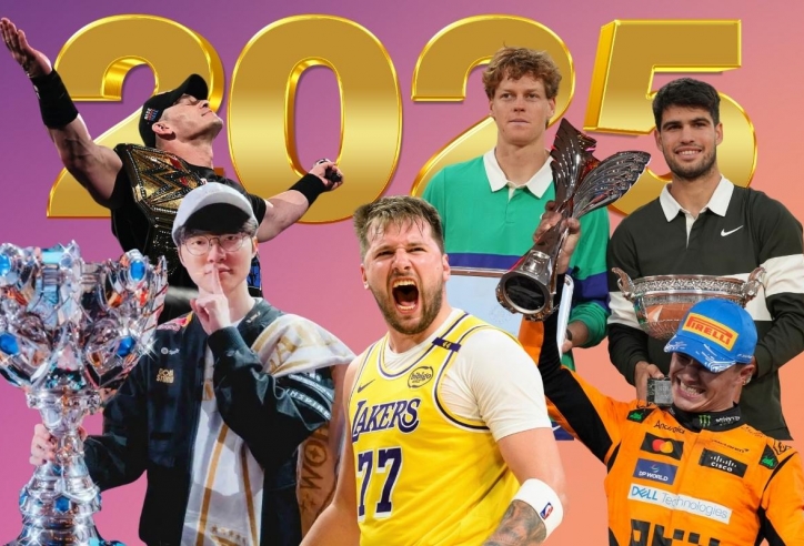 Nhìn lại thể thao thế giới 2025: Hồi kết của các huyền thoại, đế chế