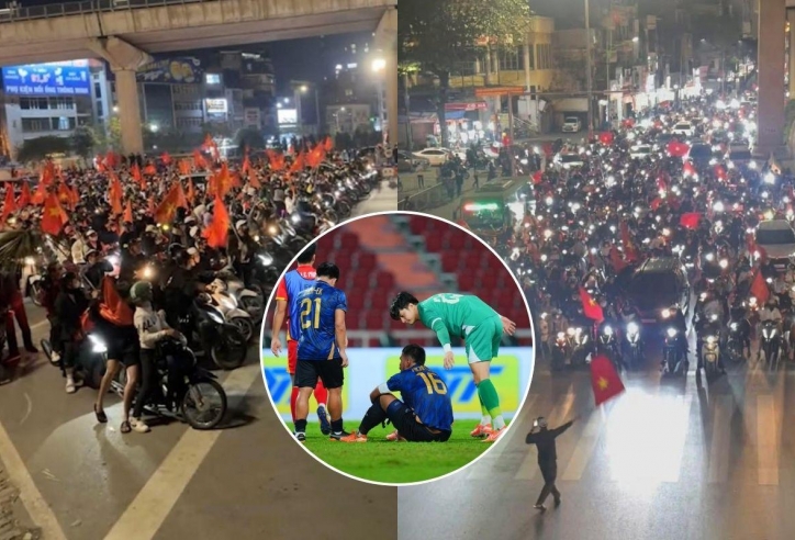 CĐV Thái Lan nóng mặt khi thấy CĐV Việt Nam 'đi bão'