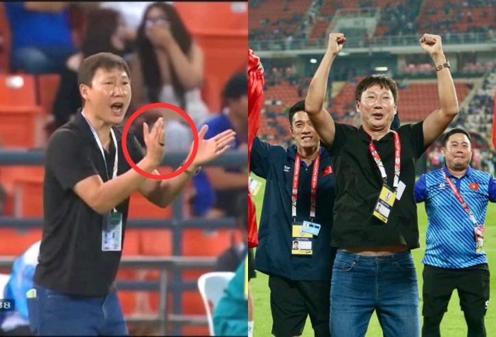 Bí mật phía sau chiếc nhẫn và áo 'vía thắng' của HLV Kim Sang-sik