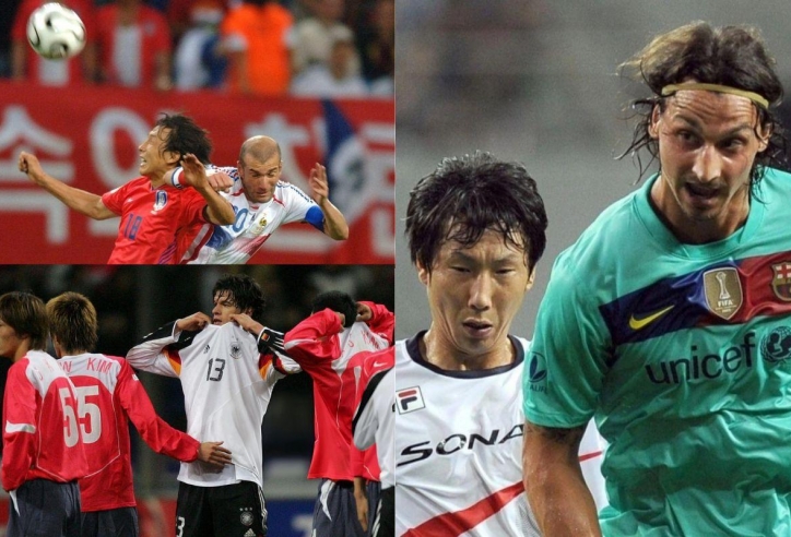 HLV Kim Sang Sik từng đối đầu dàn huyền thoại bóng đá thế giới