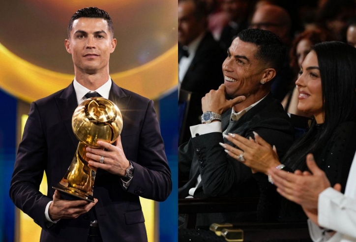 Ronaldo tuyên bố 'cứng' về mốc 1.000 bàn sau hat-trick giải thưởng