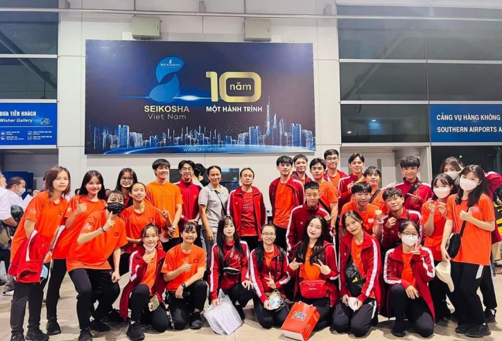 Châu Tuyết Vân cùng tuyển Teakwondo Việt Nam lên đường 'chinh phục' giải đấu thế giới