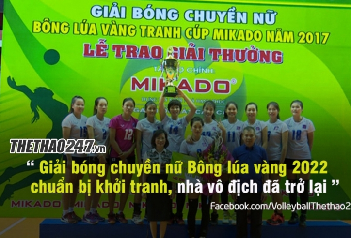 Geleximco Thái Bình 'hồi sinh' giải bóng chuyền nữ Bông lúa vàng