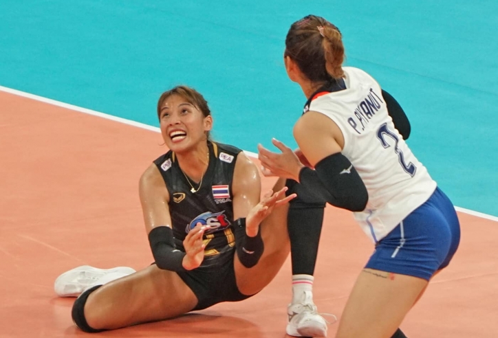 Thái Lan 'thảm bại' trước đội hình dự bị của tuyển bóng chuyền nữ Nhật Bản