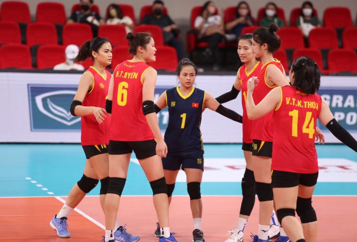 Xác định đối thủ của tuyển bóng chuyền nữ Việt Nam tại tứ kết AVC Cup