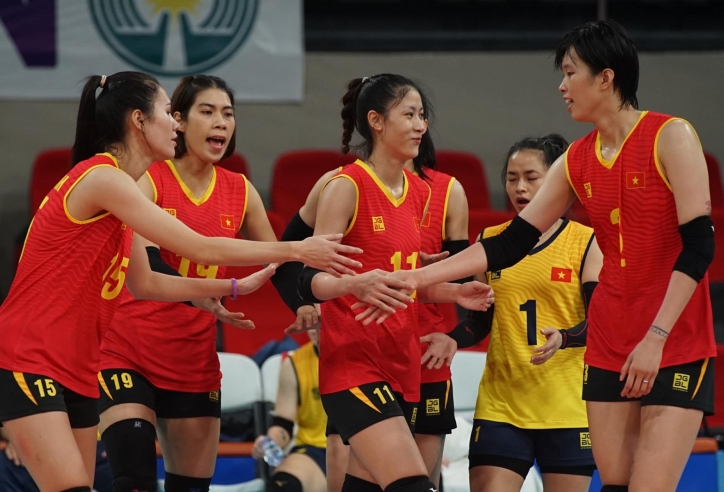 Bóng chuyền nữ Việt Nam vào bán kết Cúp Châu Á sau 10 năm tạo kỳ tích