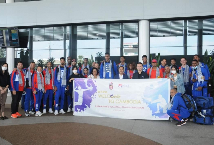 Campuchia chơi lớn, mời đội bóng chuyền nam hạng 12 thế giới đấu giao hữu