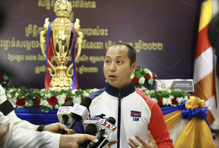 Liên đoàn bóng chuyền Campuchia tuyên bố giành HCV SEA Games 32