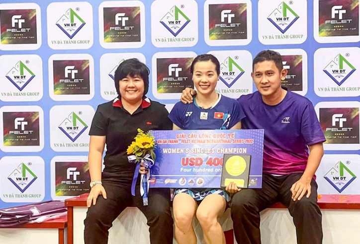 Nguyễn Thùy Linh vô địch giải cầu lông Vietnam International Series 2022
