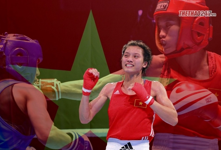 Đánh không đối thủ, Nguyễn Thị Tâm vào chung kết Boxing Châu Á 2022